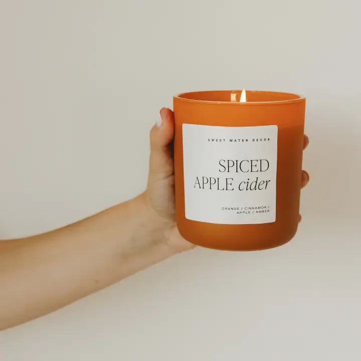 Spiced Apple Cider 15oz Soy Candle