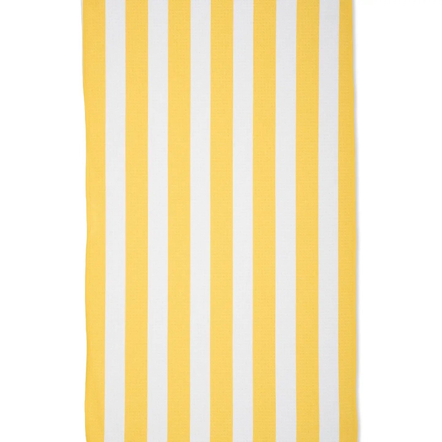 Geometry Summer Bold Yellow Tea Towel