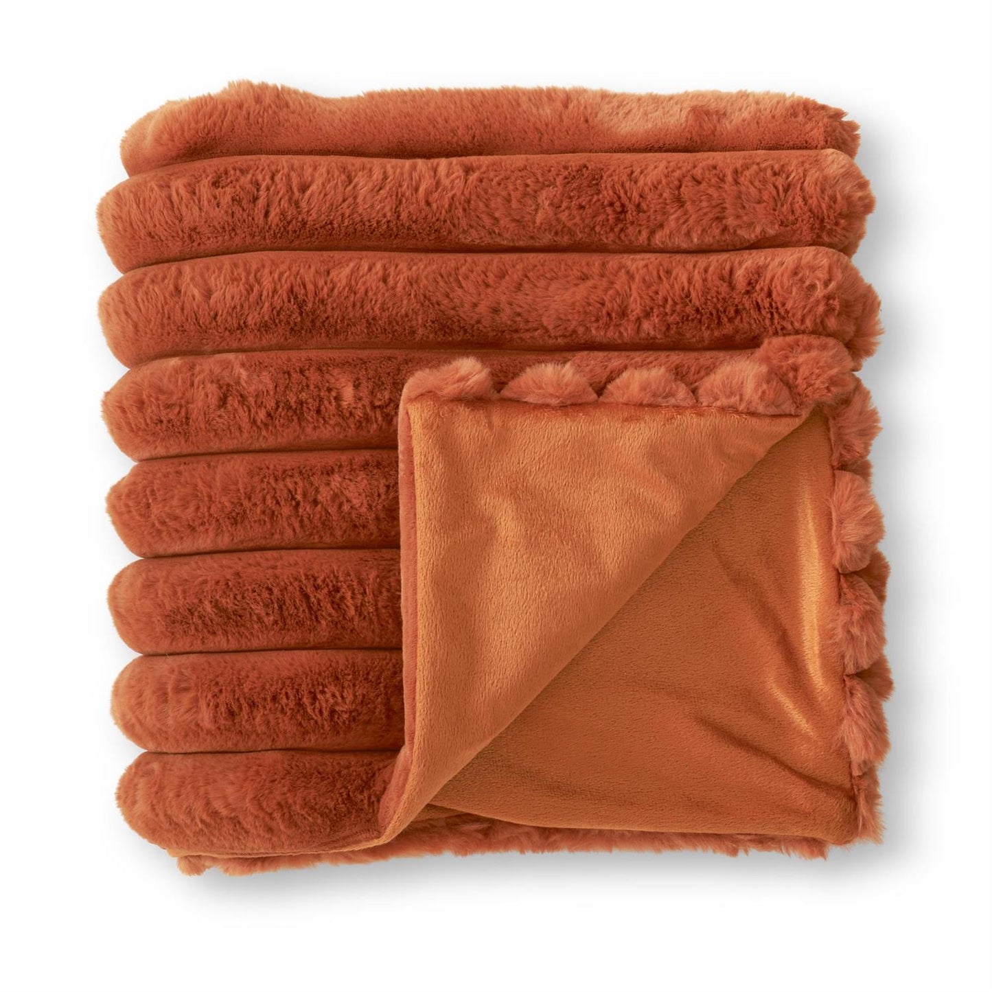 60" Faux Fur Throw Blanket