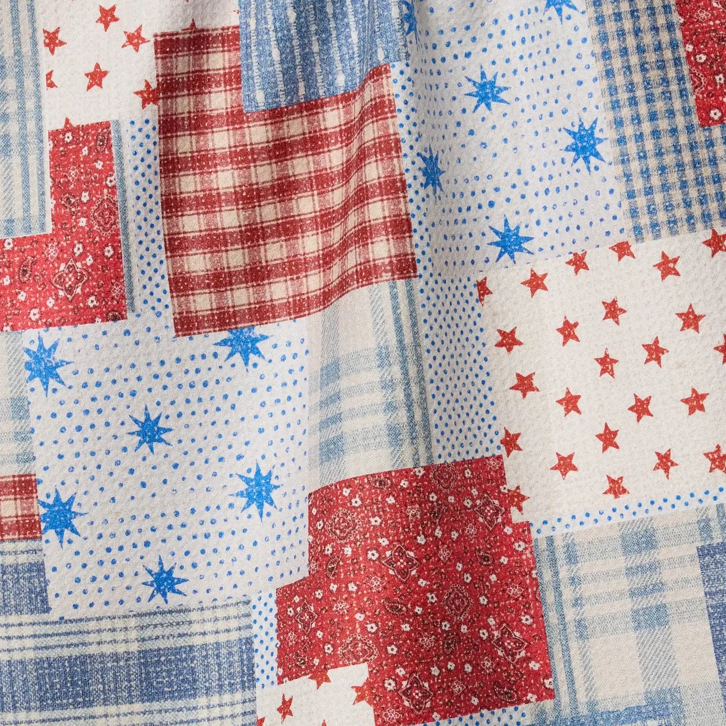 Stars and Stitches Tea Towel