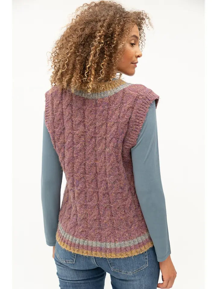 Violet Sweater Vest