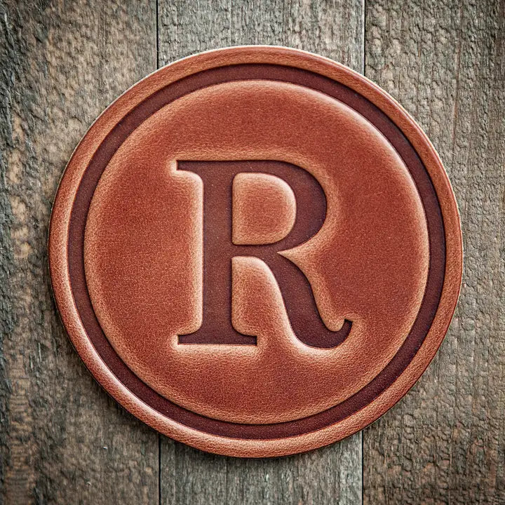 Monogram Leather Coaster