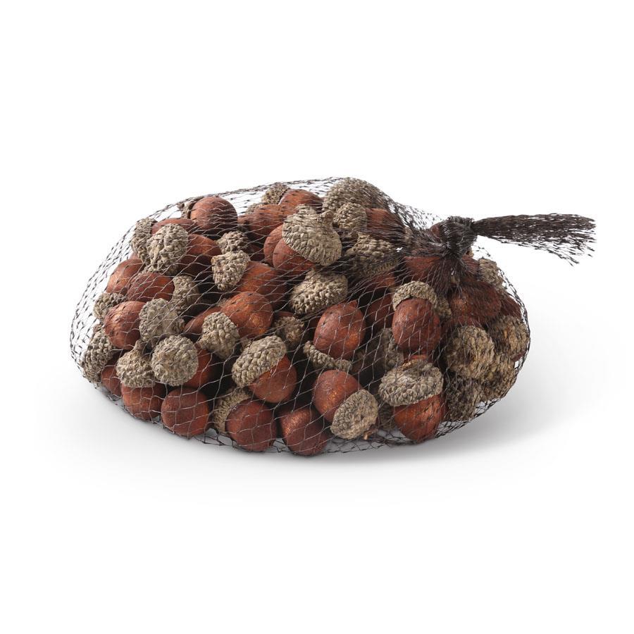 Bag of Brown Wood Acorns