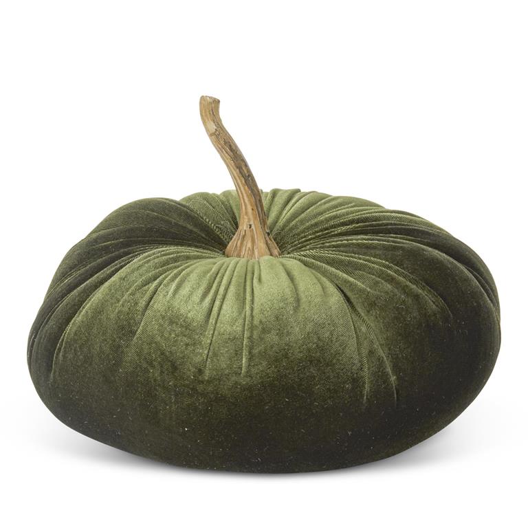 6.5" Velvet Stuffed Pumpkin