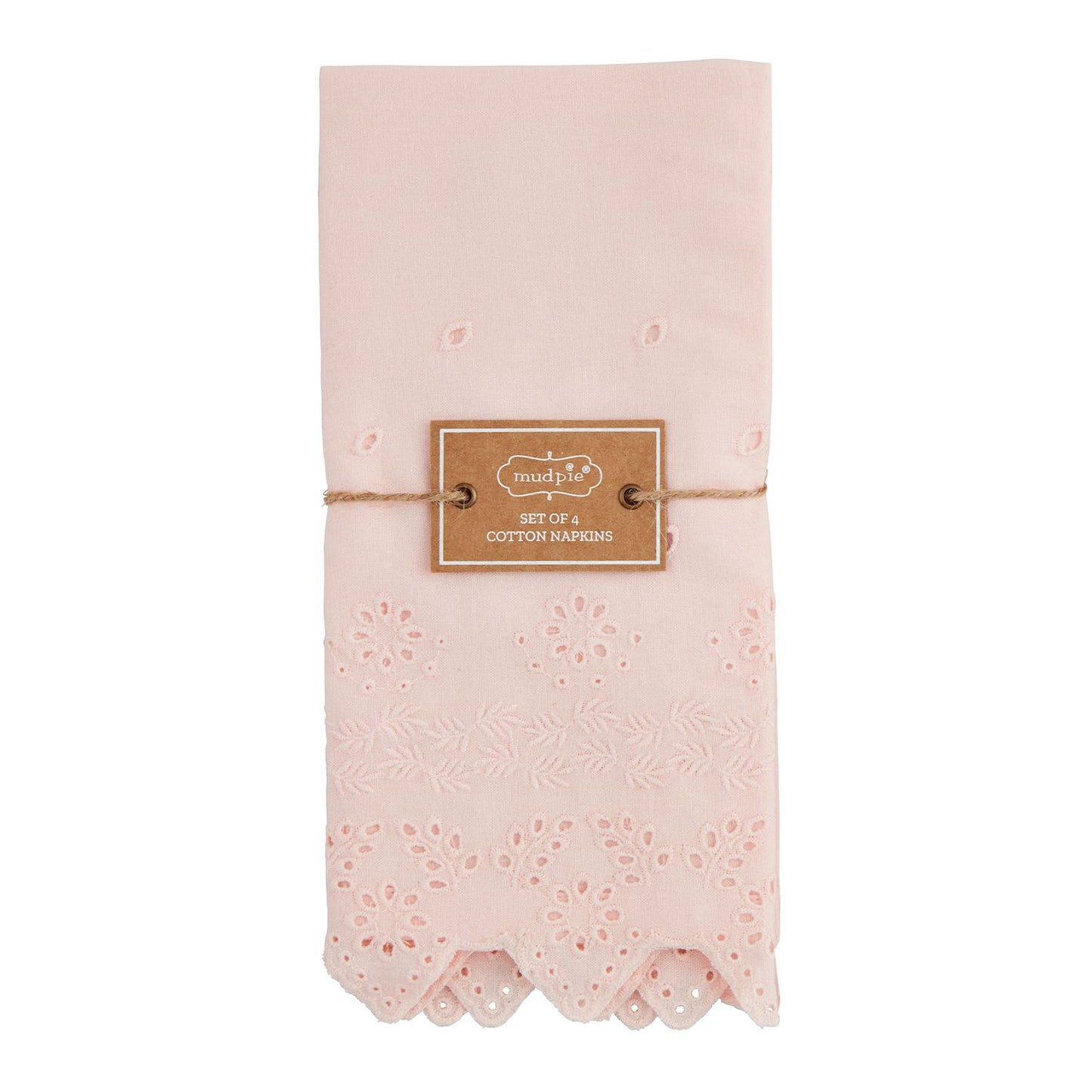 Eyelet Spring Napkin Set 4