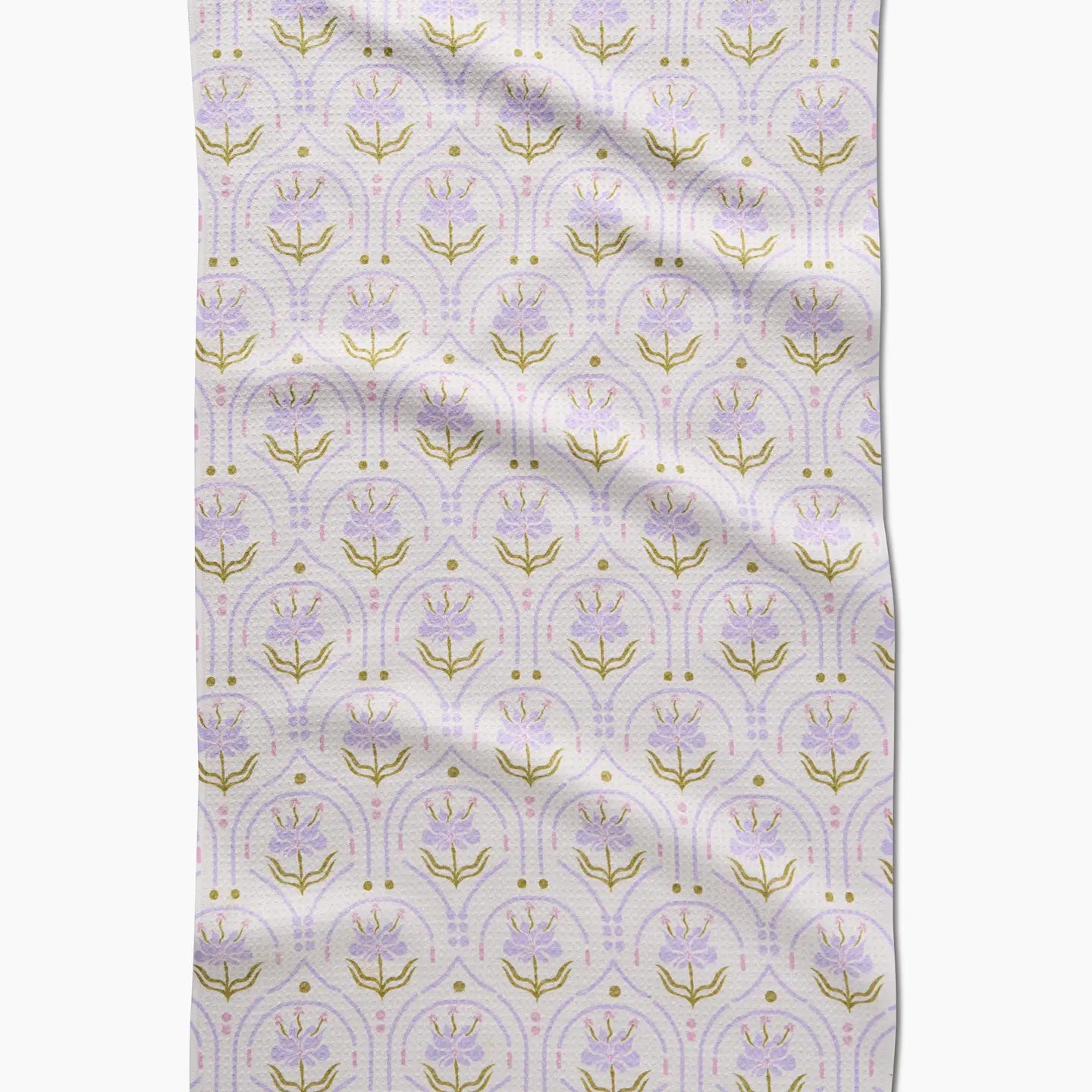 Geometry Dome Floral Tea Towel