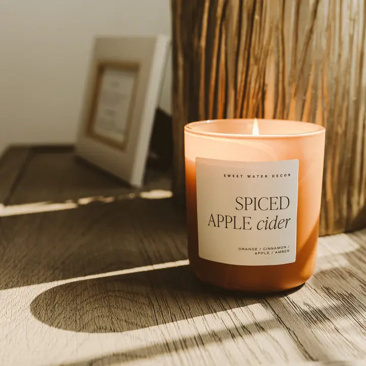 Spiced Apple Cider 15oz Soy Candle