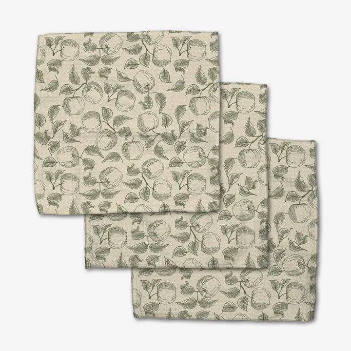 Gravenstein Apple Dishcloth Set