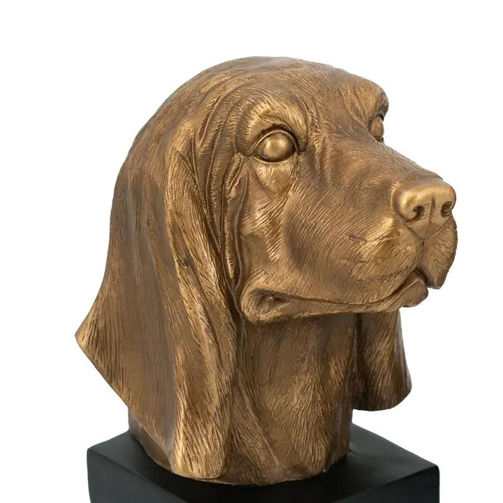 Dog Head Book Ends