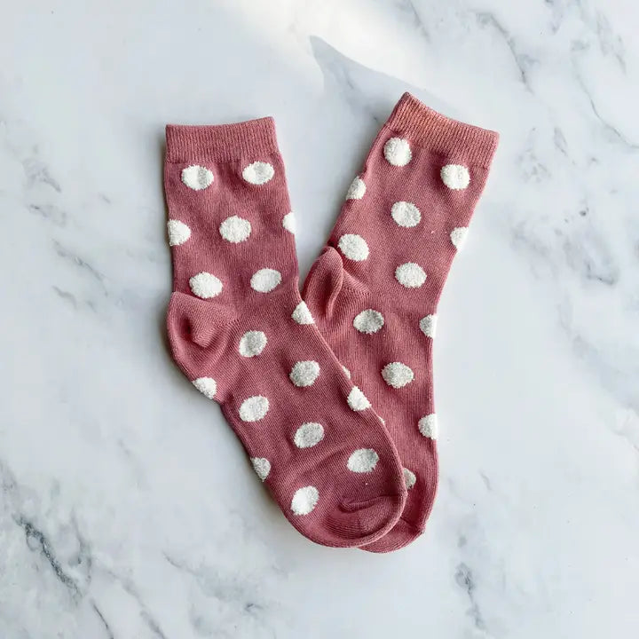 Polka Dot Casual Socks