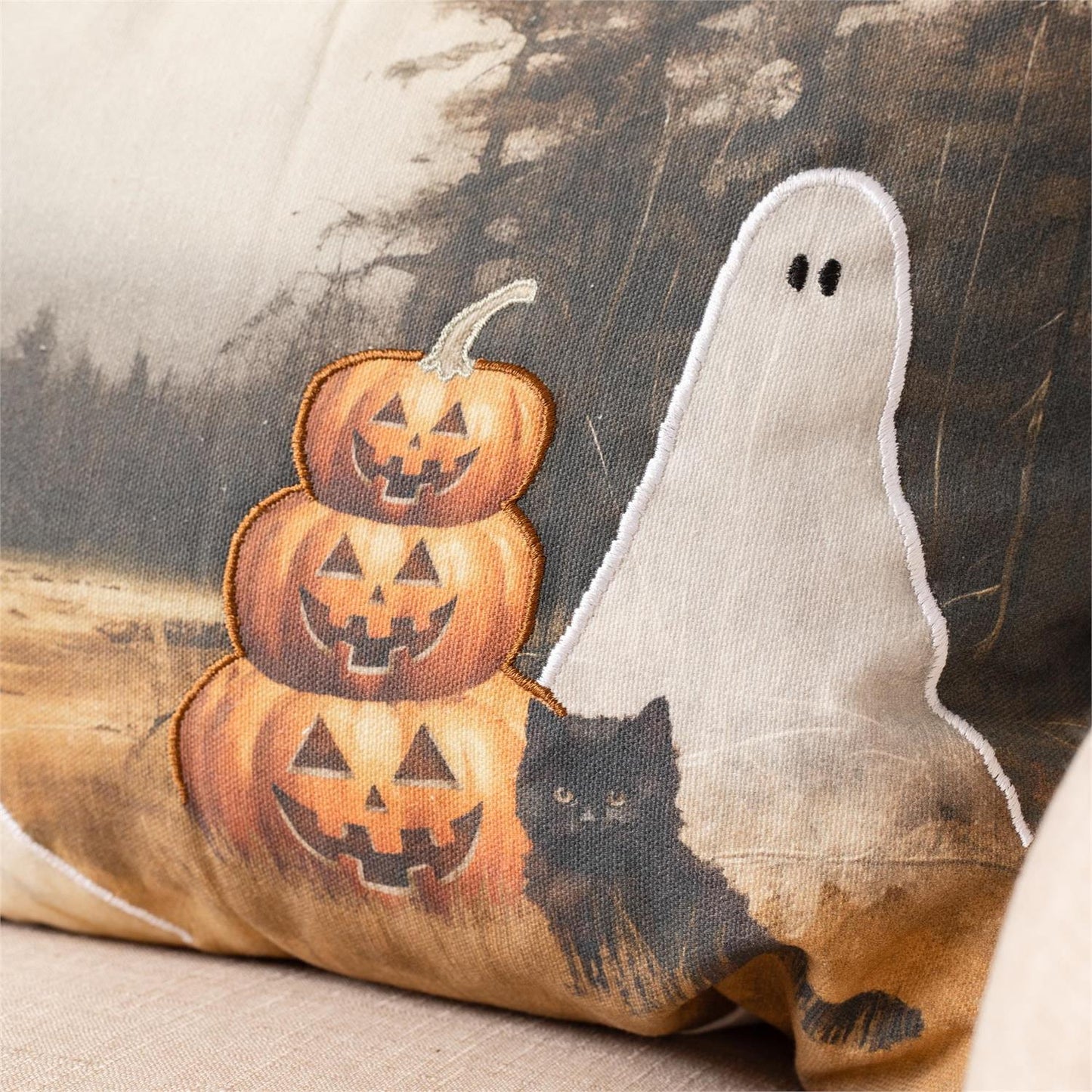Haunted Landscape Pillow