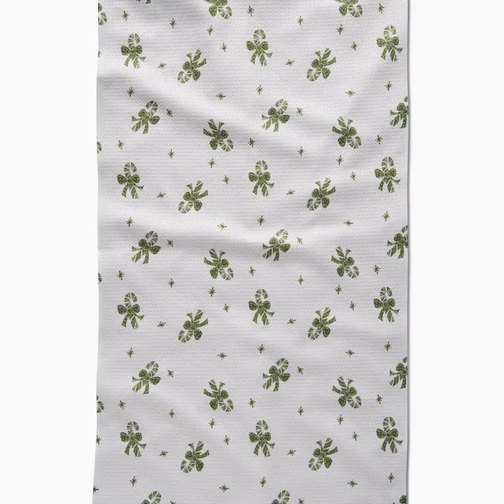 Candy Canes for You Geometry Towel