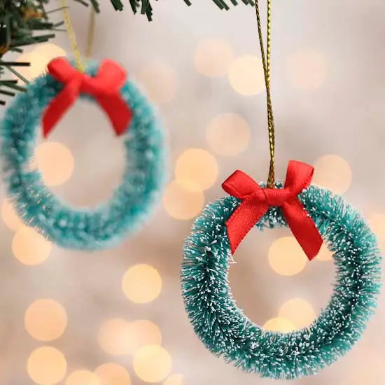 2" Frosted Sisal Wreath