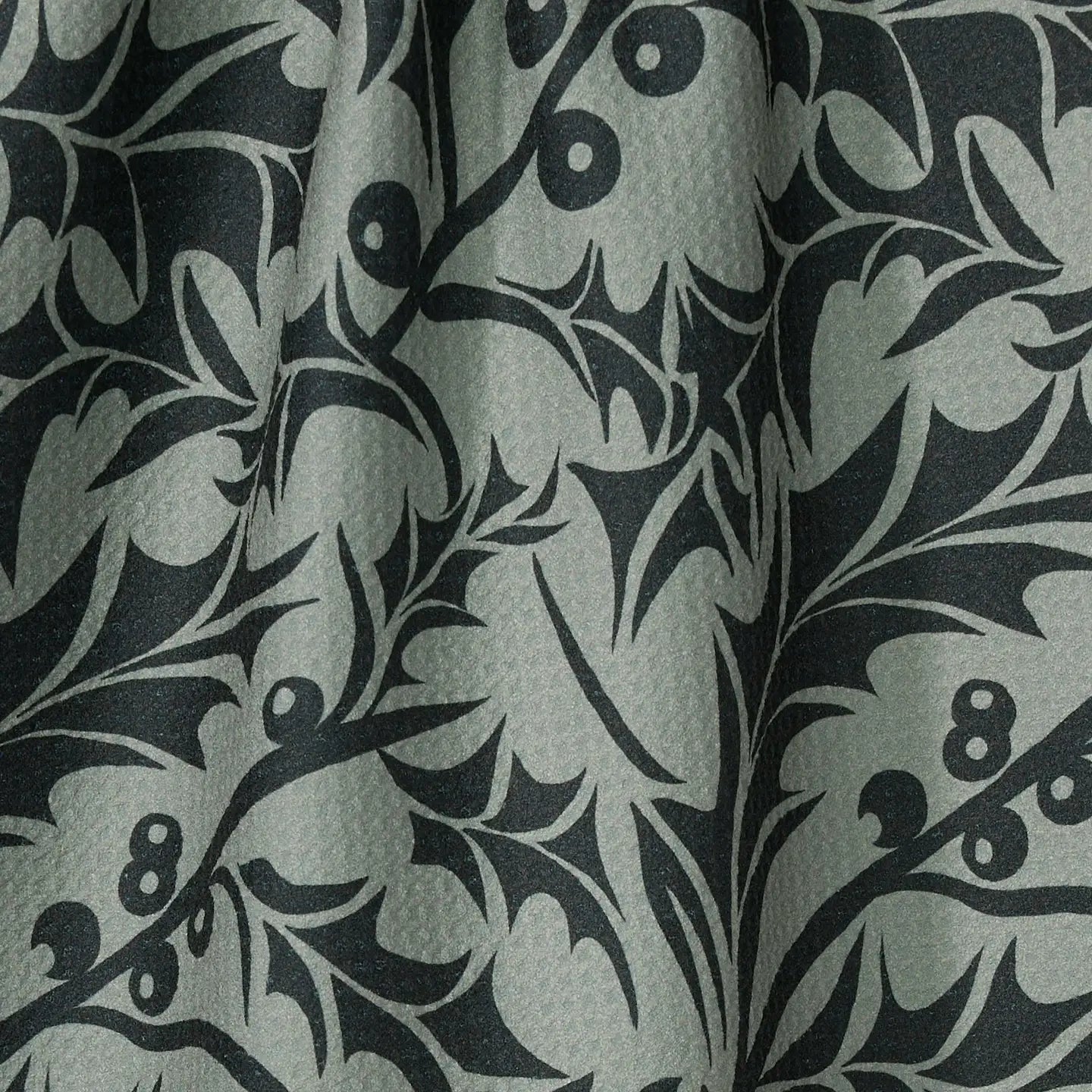 Winter Foliage Geometry Towel