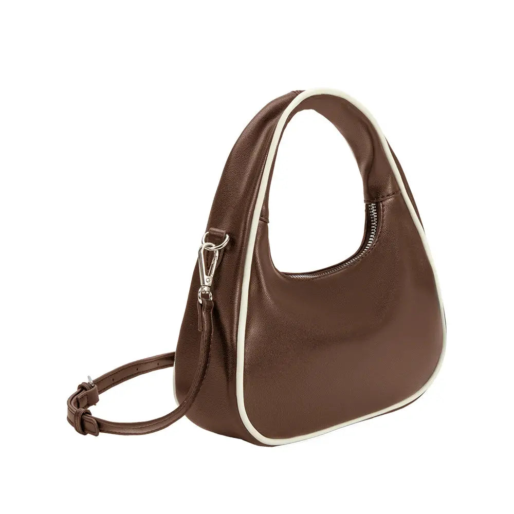 Sarita Vegan Leather Top Handle Bag