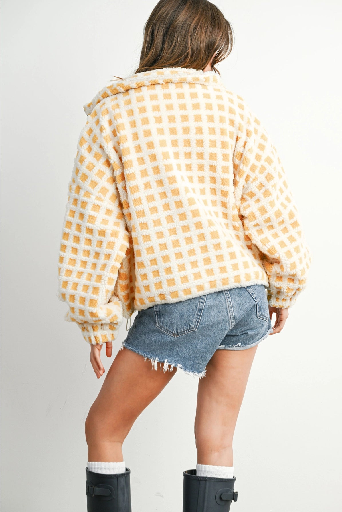 Fuzzy Sherpa Jacket