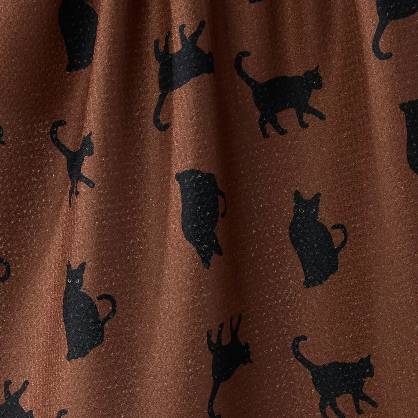Witch's Cat Tea Towel