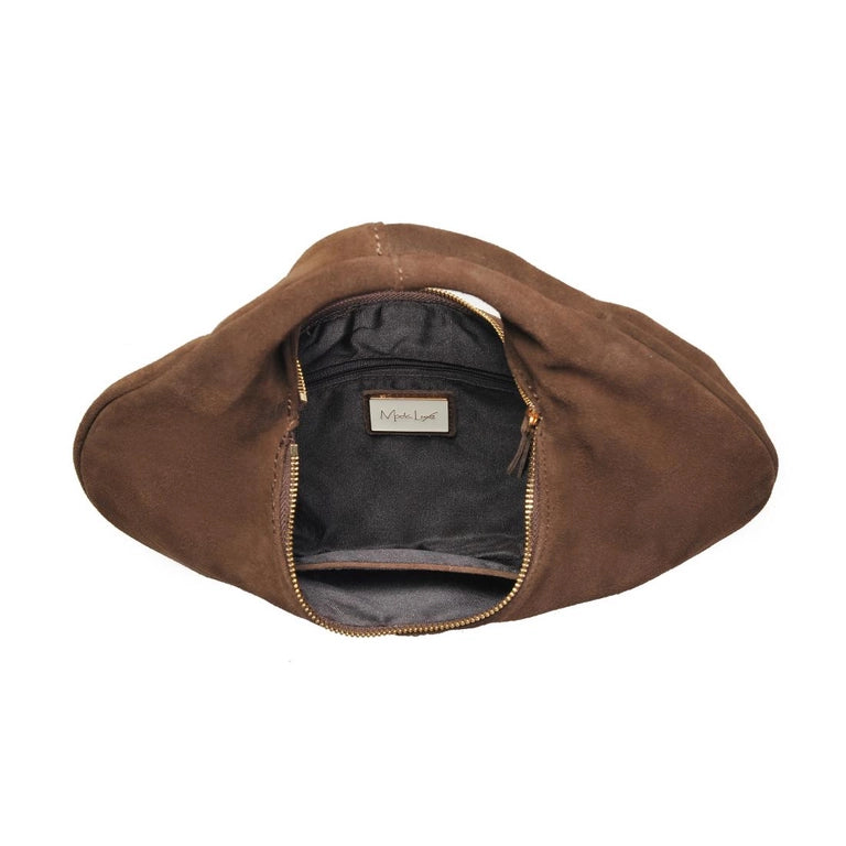 Farrah Suede Leather Hobo