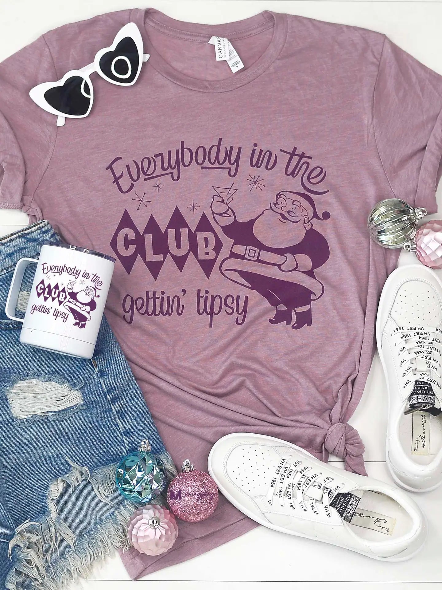 Getting Tipsy Holiday Tee