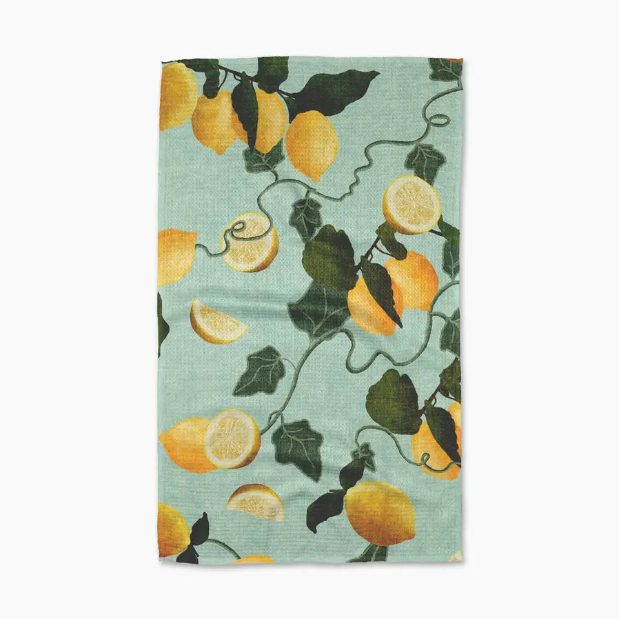 Amalfi Lemon Tea Towel