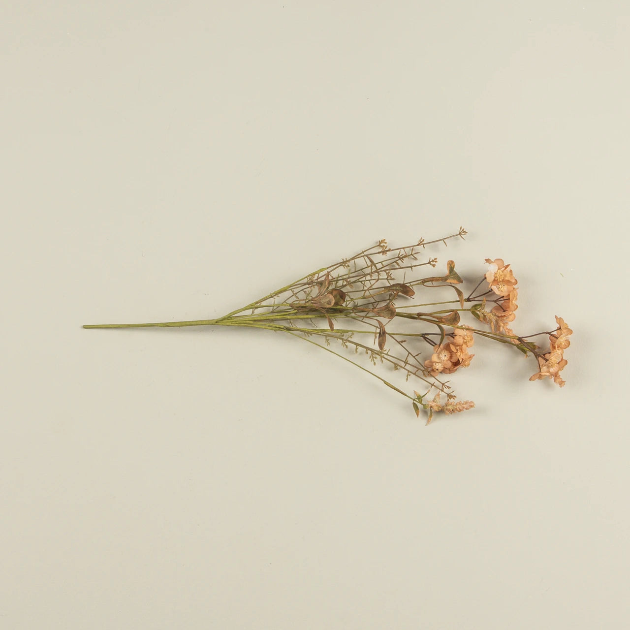 20" Rustic Peach Wildflower