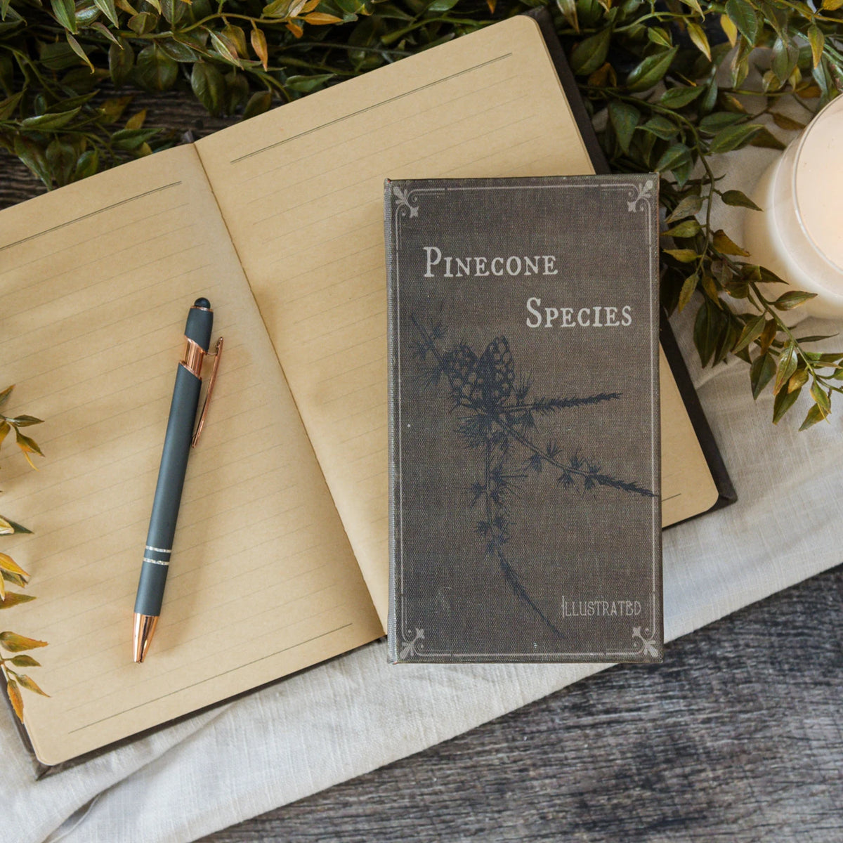 8.5" Pinecone Species Journal