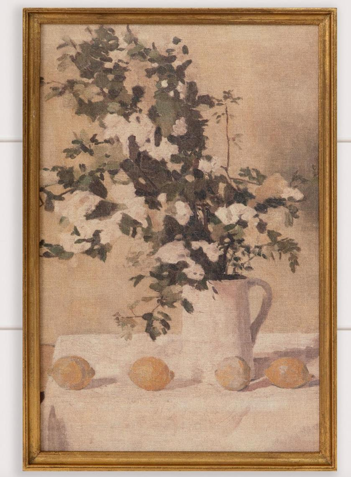 Framed Print-Still Life with Lemons