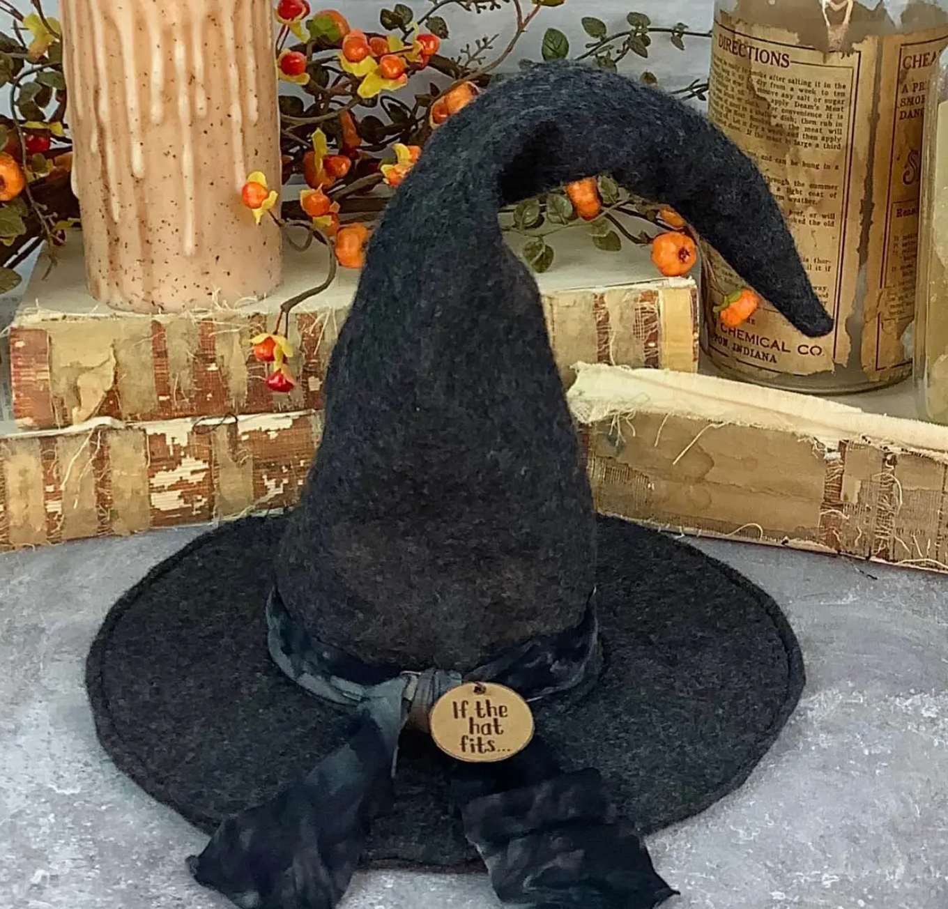 Medium Groovy Witch Hat