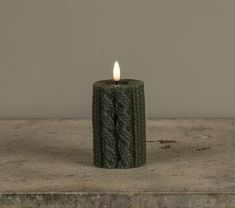 4" Sweater Candle