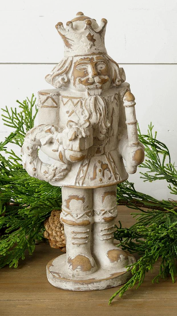 Nutcracker with Wreath