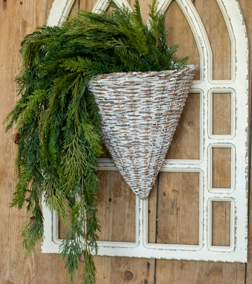 35" Cedar & Hemlock Hanging Vine