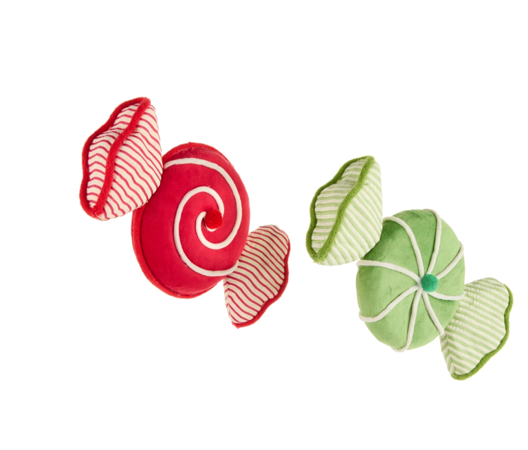 9.25" Velvet Candy Ornament