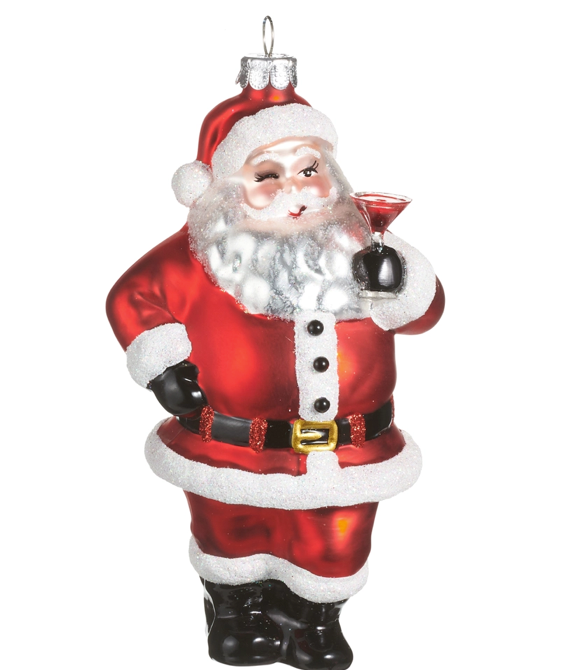 5.5" Jolly On The Rocks Ornament