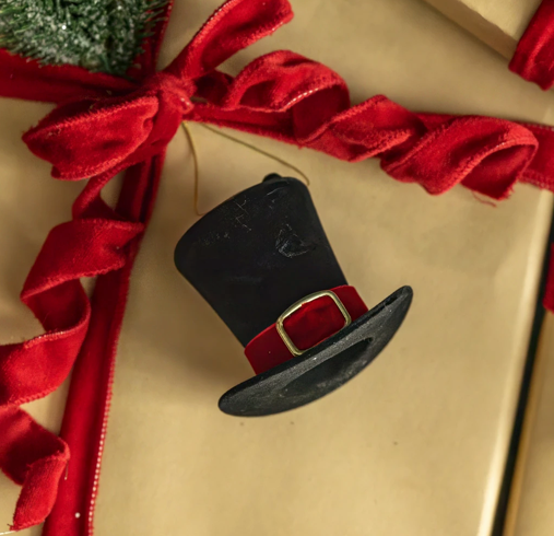 3.5" Top Hat Ornament