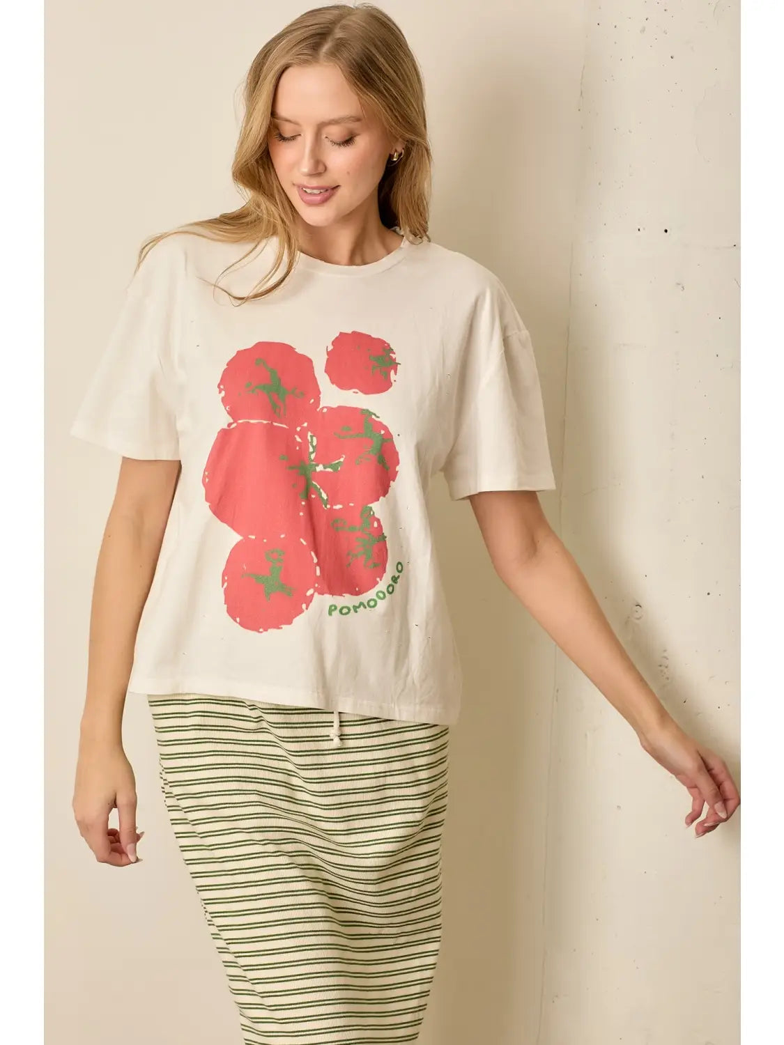 Tomato Print Tee