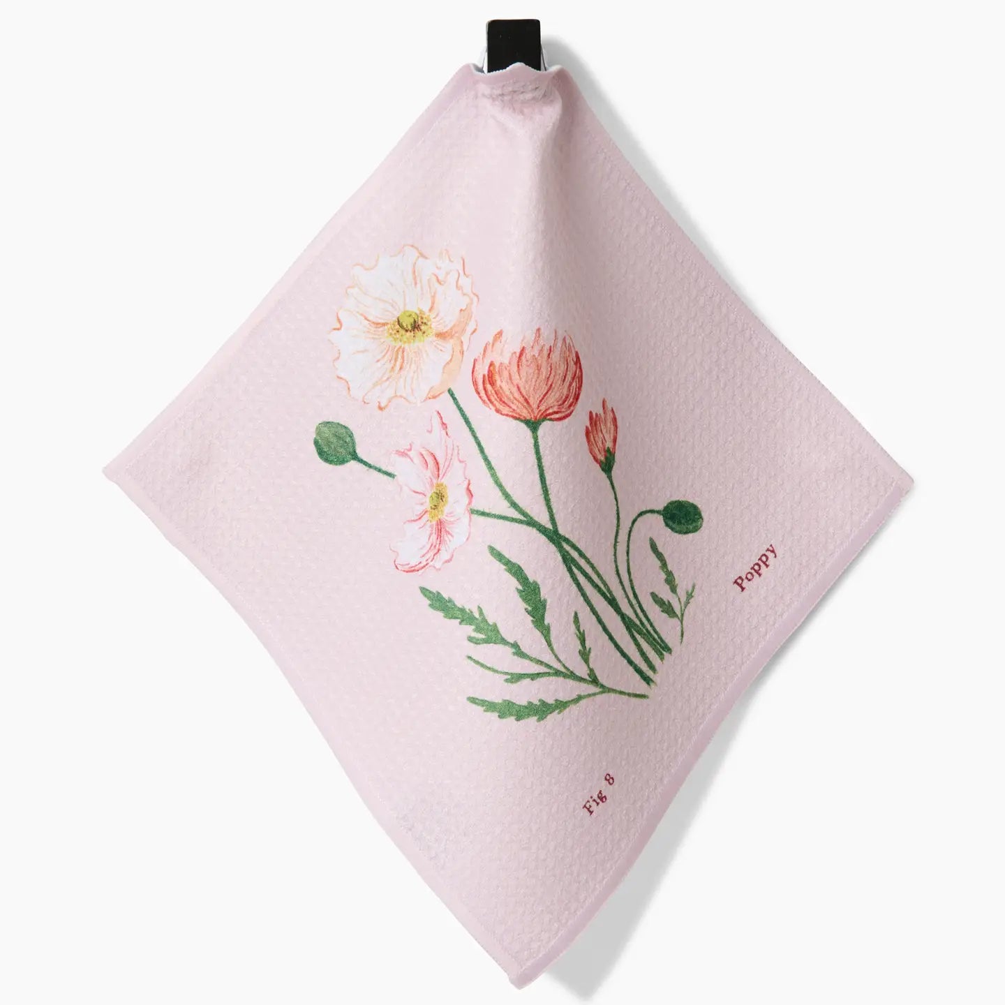 Geometry August Poppy Dishcloth Set