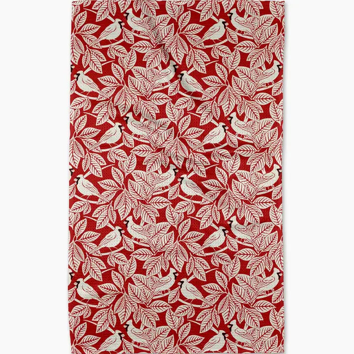 Cardinal Canopy Geometry Towel