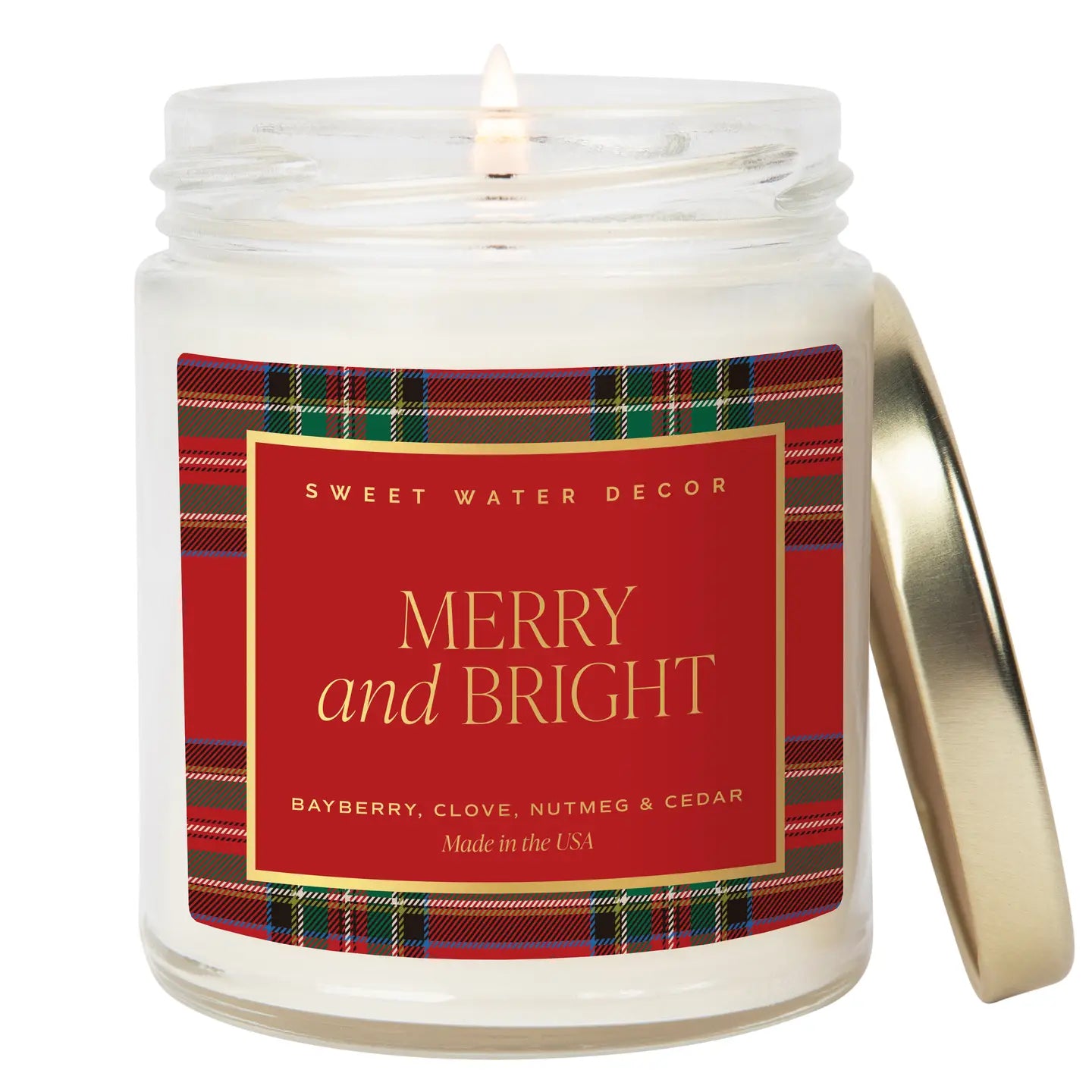 Merry & Bright 9oz Soy Candle