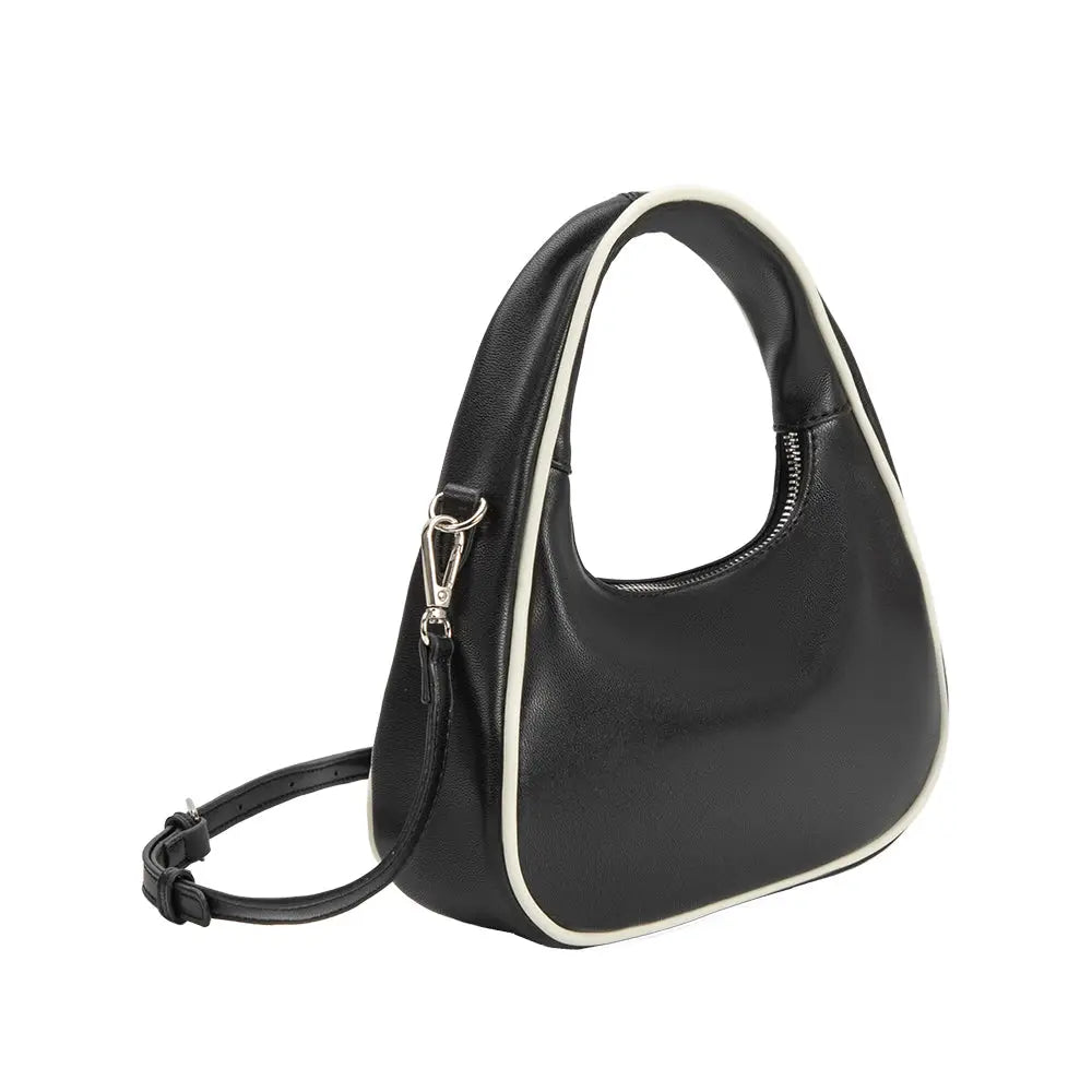 Sarita Vegan Leather Top Handle Bag