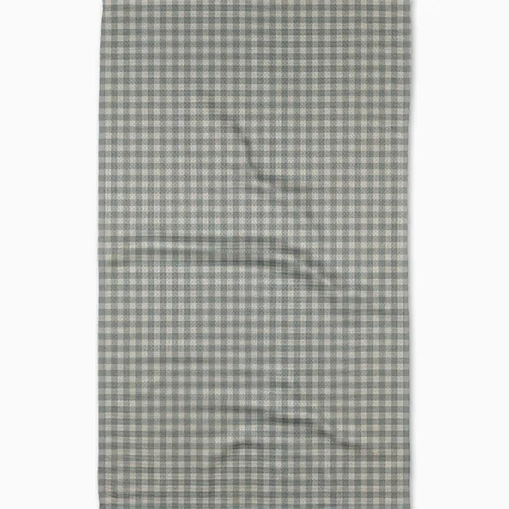Tidepool Check Tea Towel
