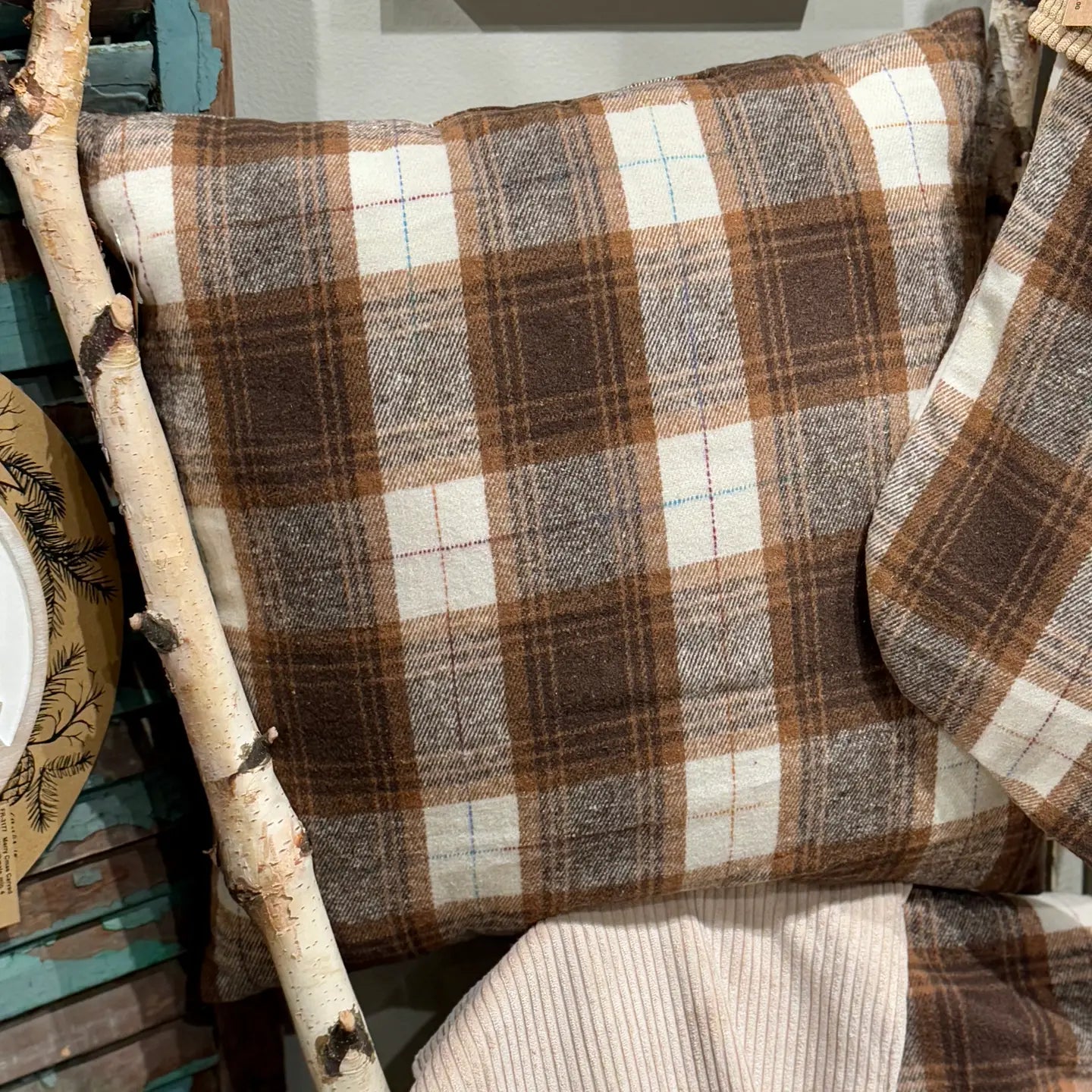 Tucker Plaid Pillow