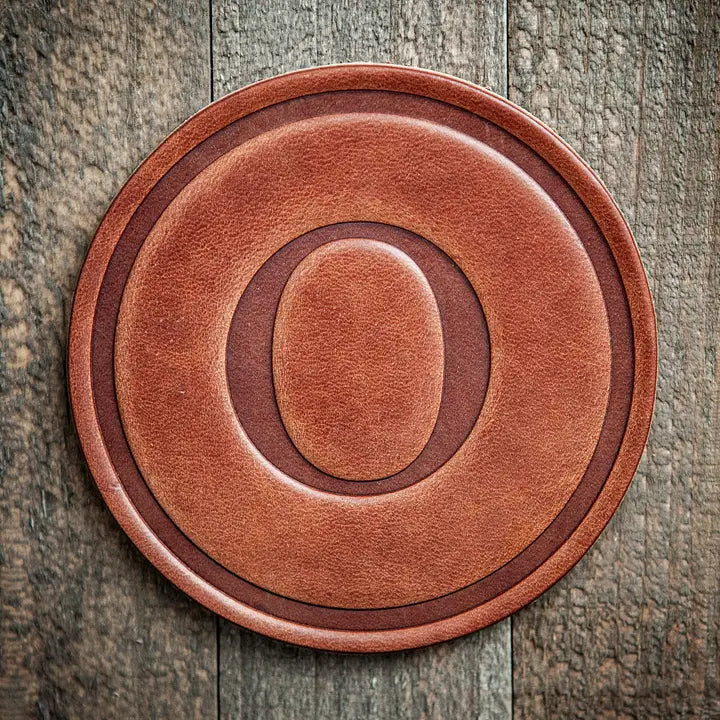 Monogram Leather Coaster