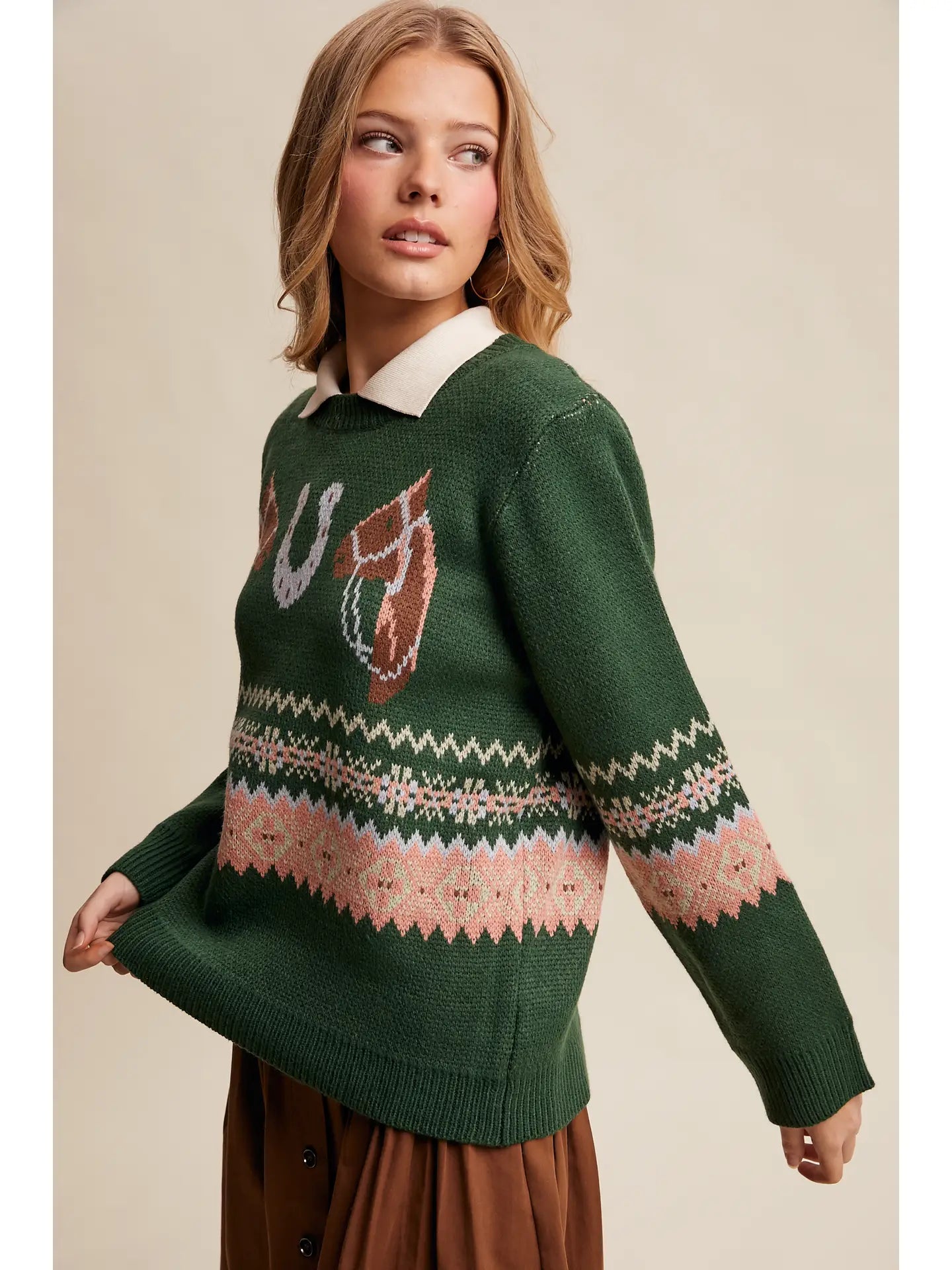 Horse & Horseshoe Sweater