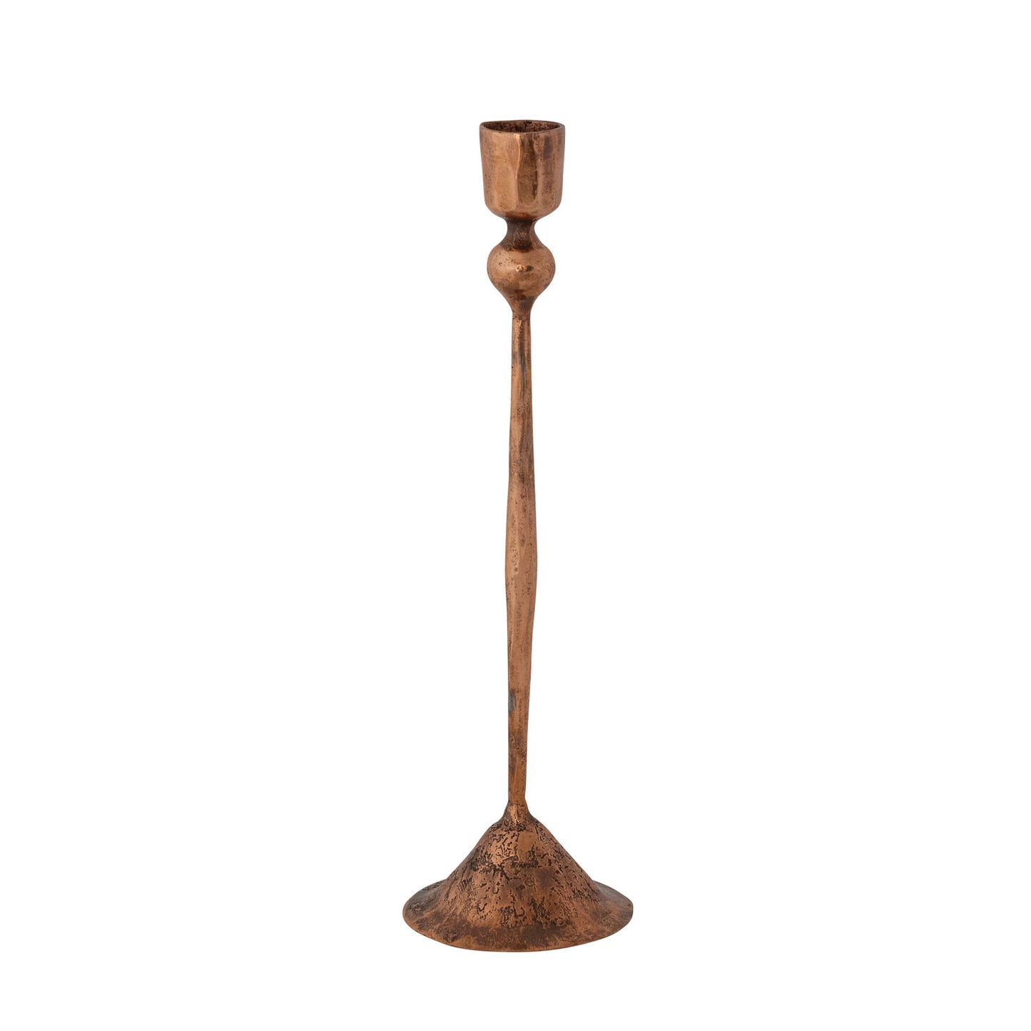 Hand-Forged Iron Taper Holder