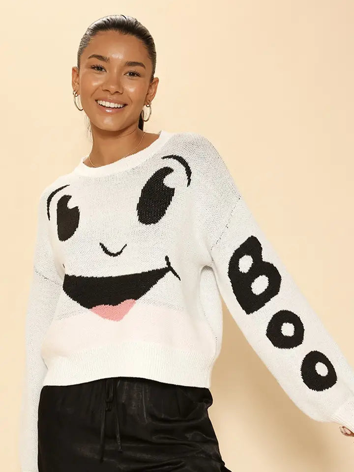 Ghost Halloween Sweater