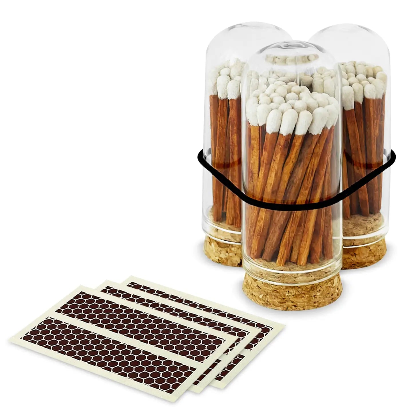 2" Matches in Mini Cloche