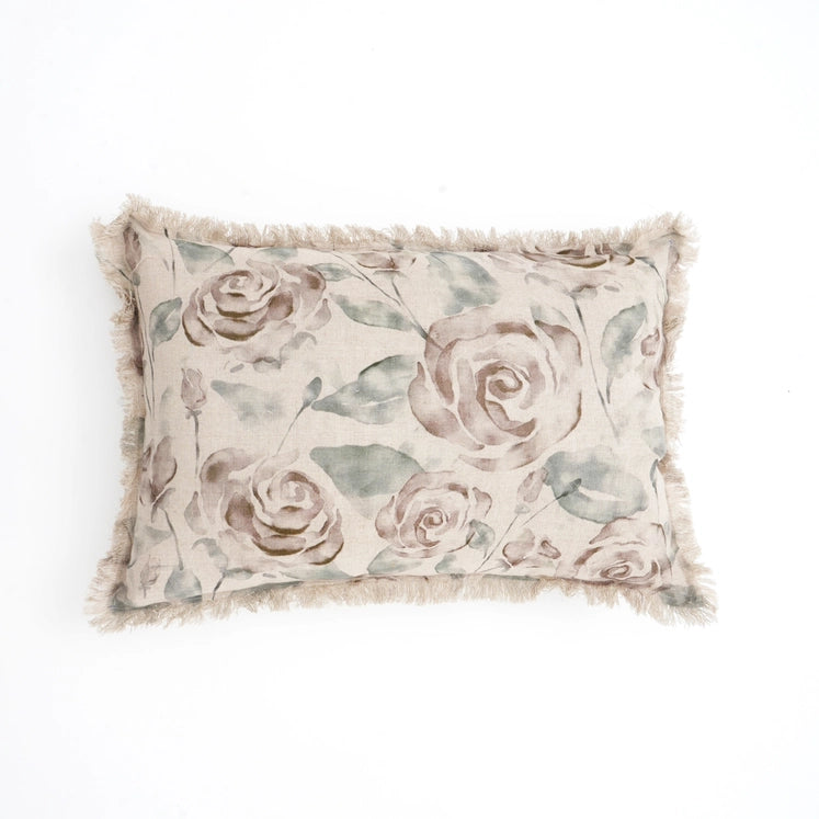 16x24 Floral Lumbar Pillow