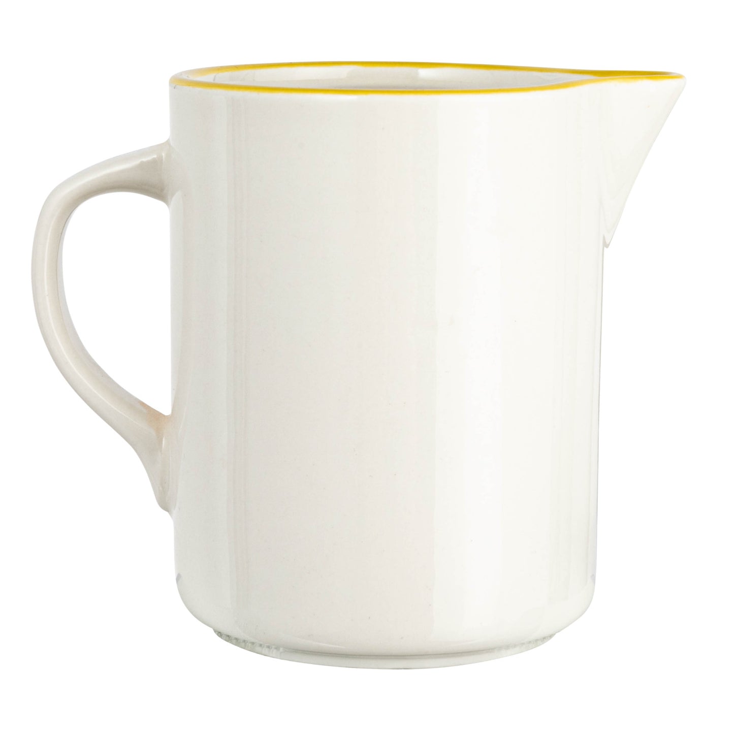 Stoneware Creamer with Deer