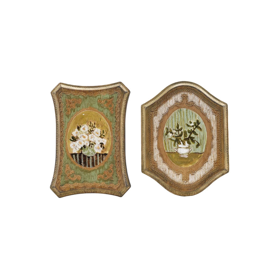 Flowers in Vase Wall Decor