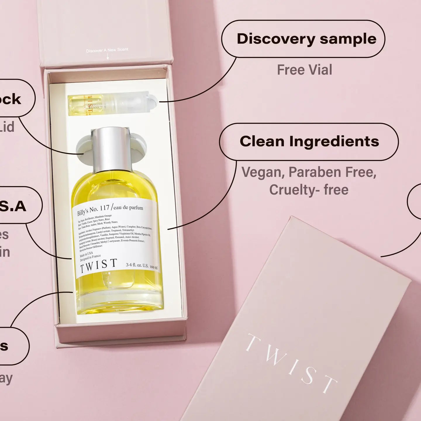 Twist Billy's No 117 Inspired by Billie Eilish